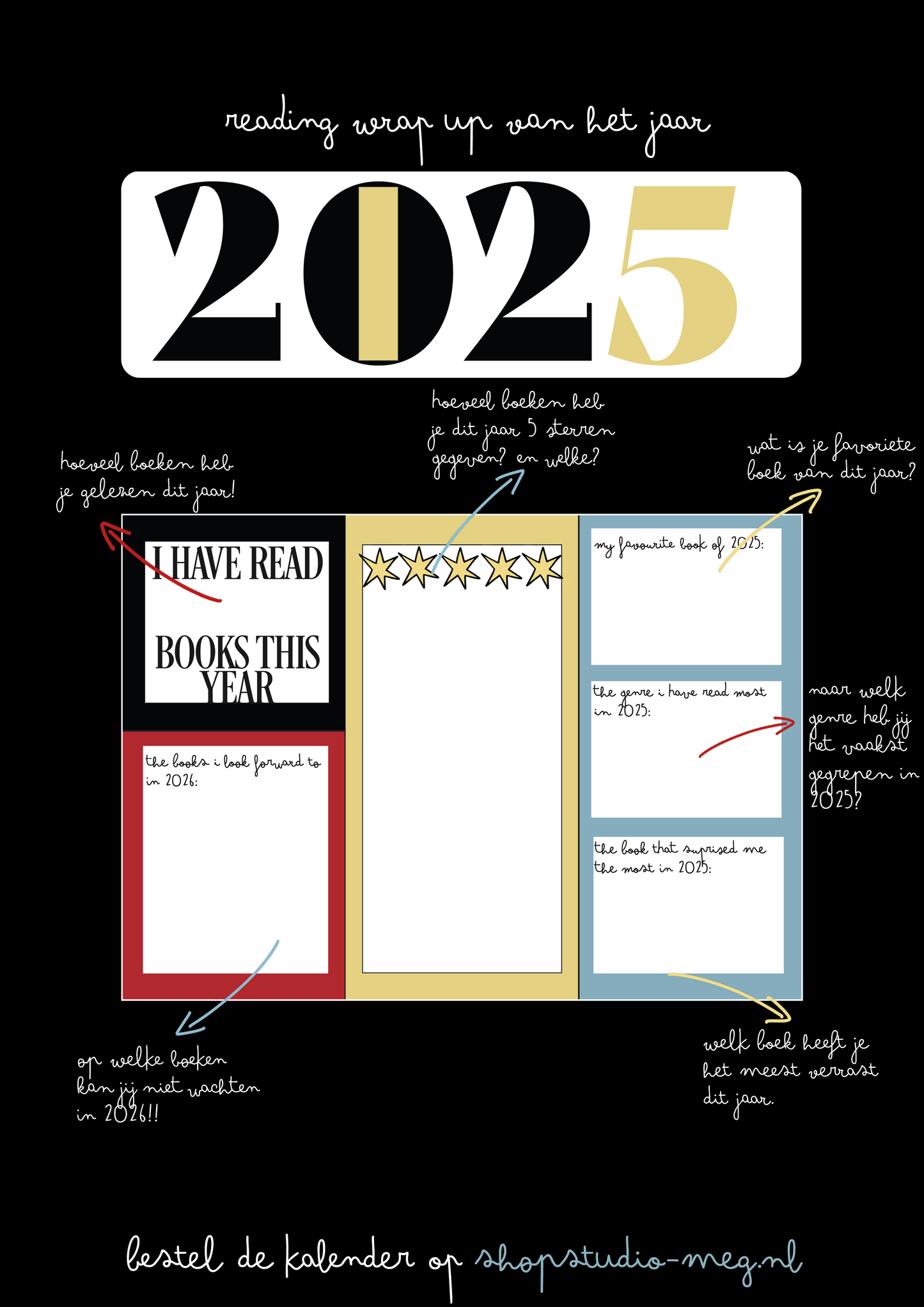 Bookcalender 2025